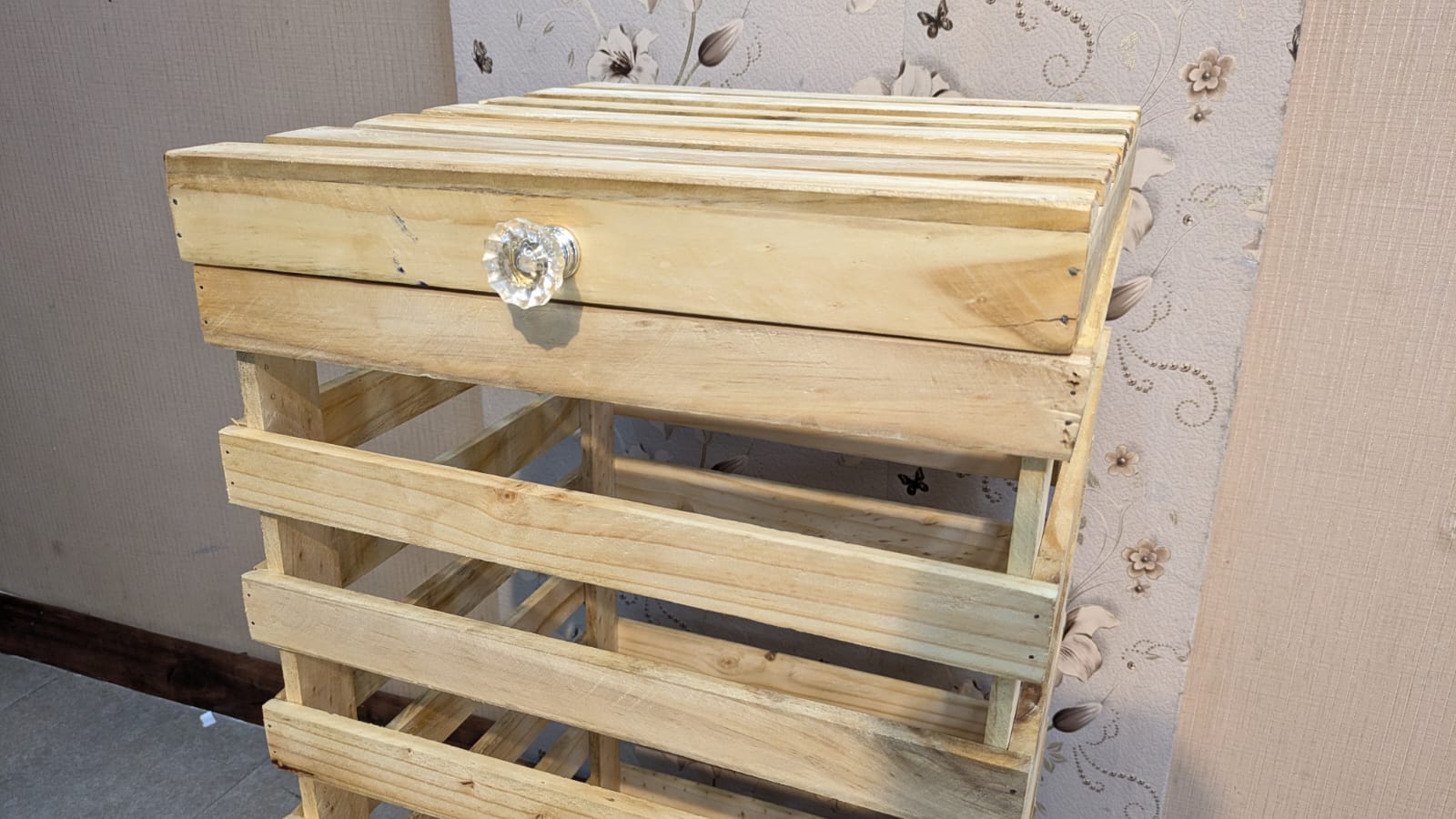 Brand New Pure Wooden Laundry Bin