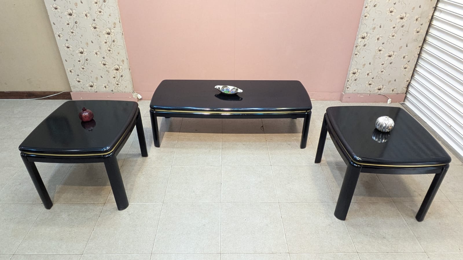 Imported Made In Taiwan Center Table Side Table Set