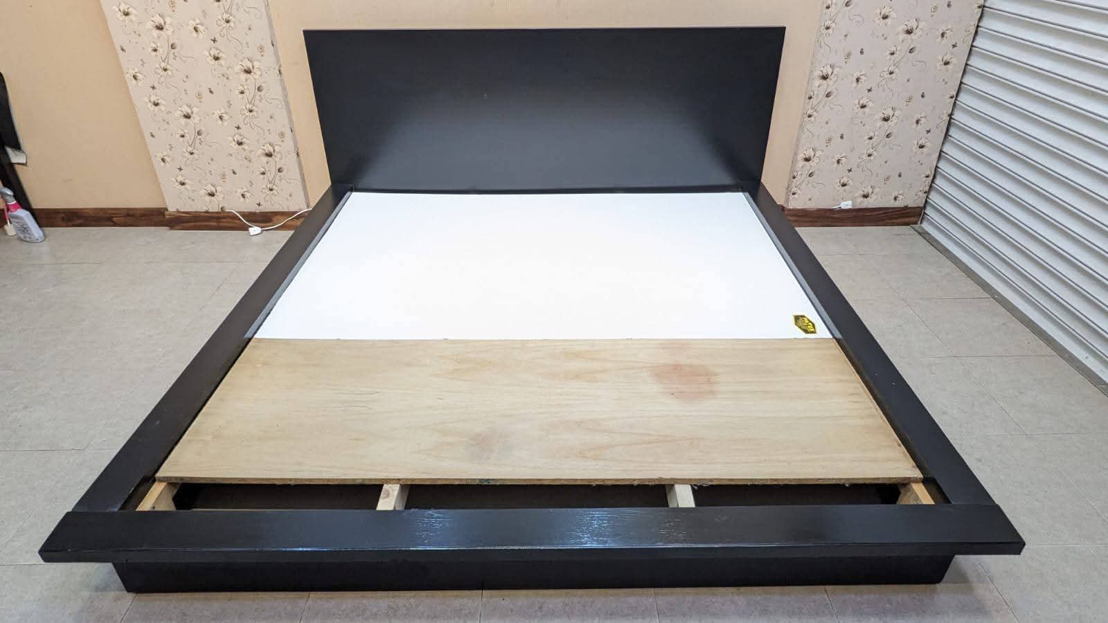 Low Height King Size Bed