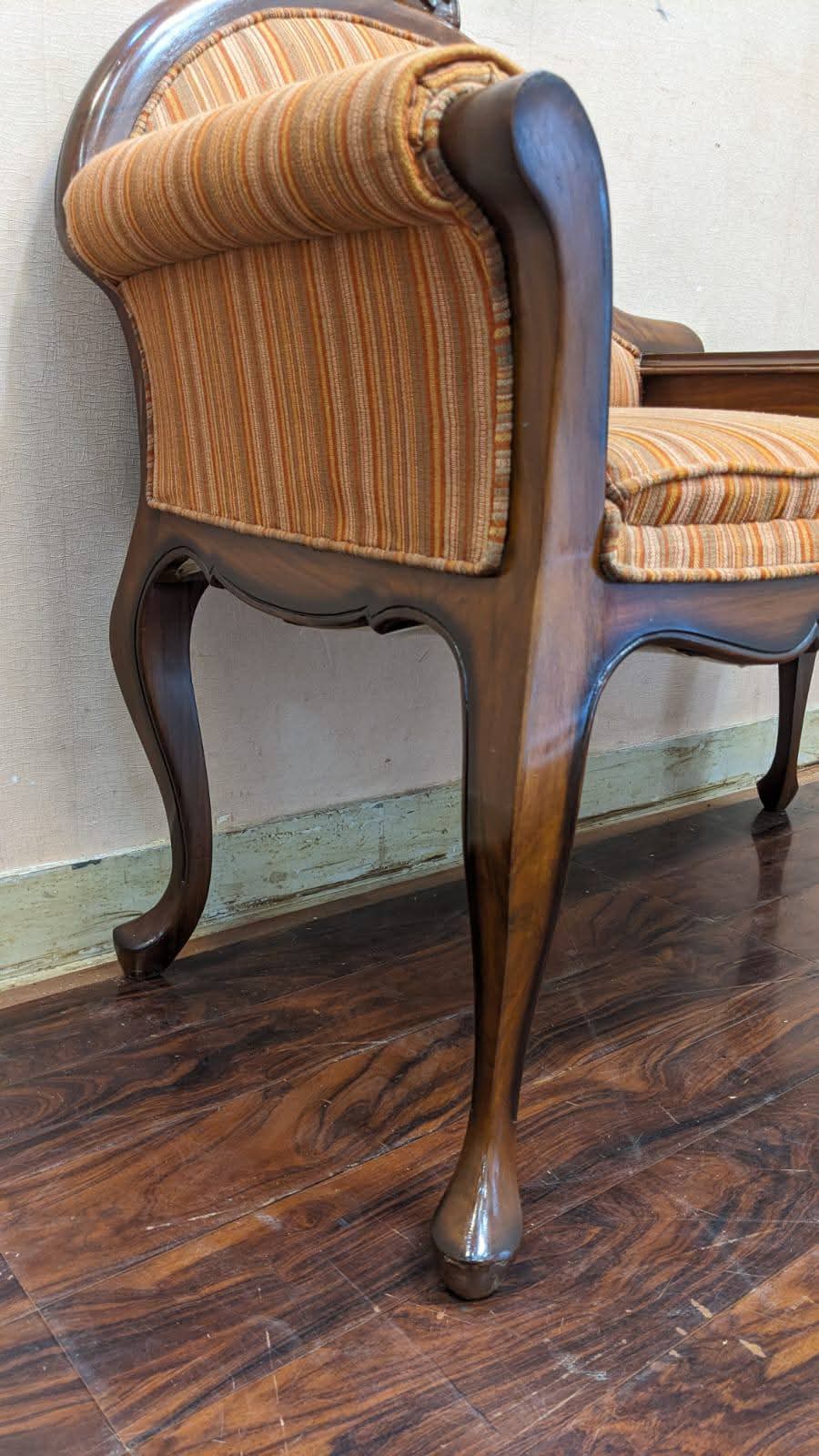 Solid Sheesham Wood Telephone Seattee