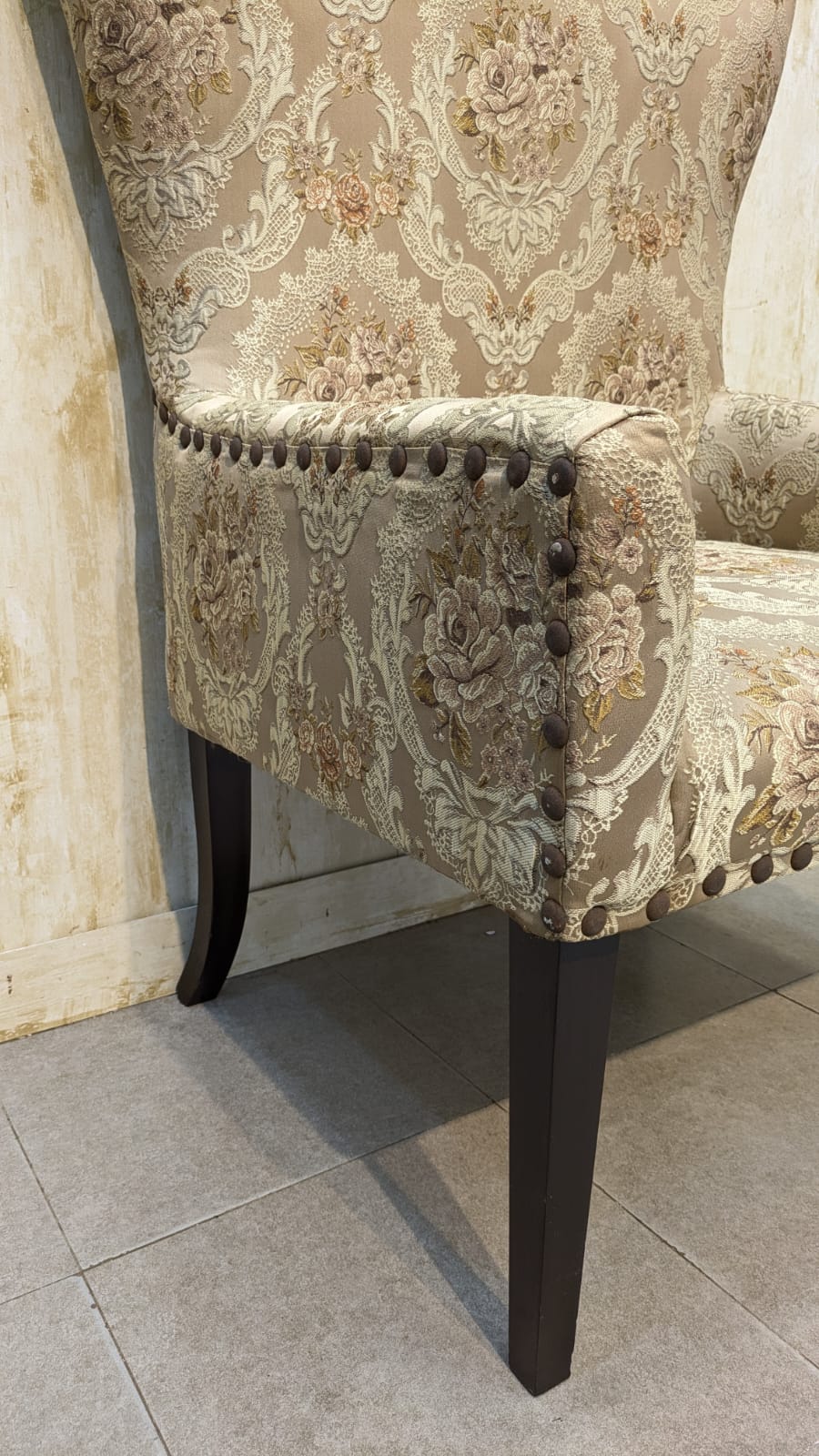 High back chair