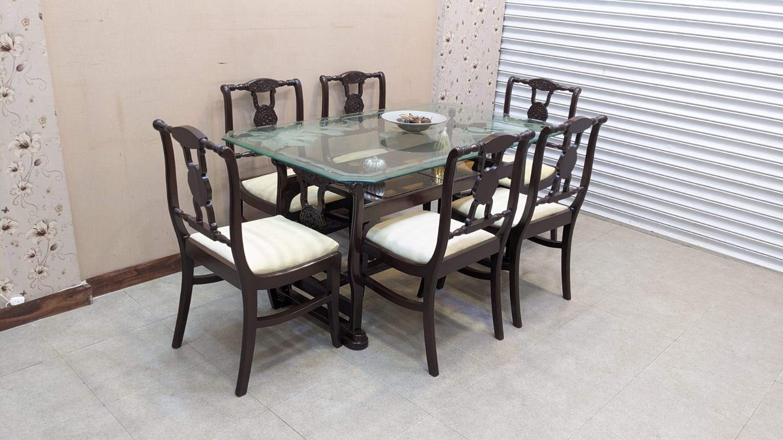 Sheesham Wood 6 Seater Dining Table
