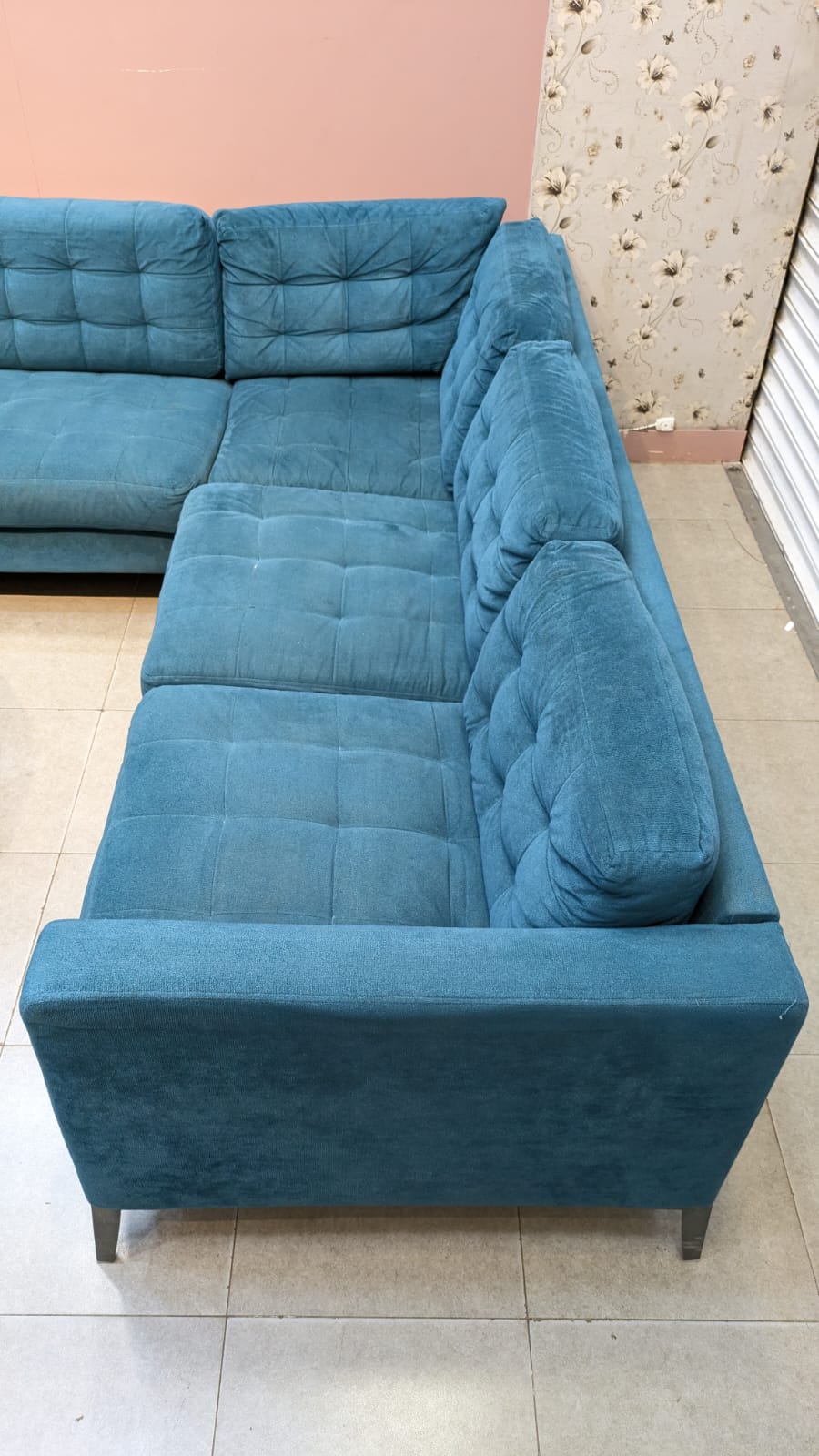 L Shape Ikea 6 seater imported sofa