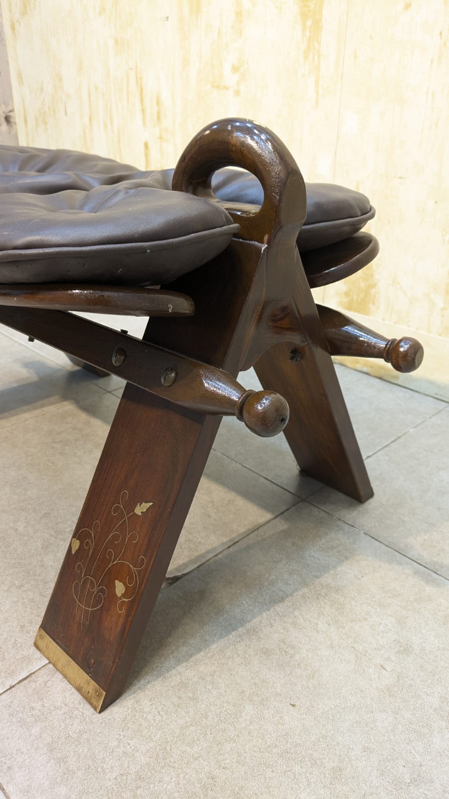 Beautiful solid sheesham wood Pair of Camel Stool