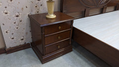 Double Bed with 2 Side Tables