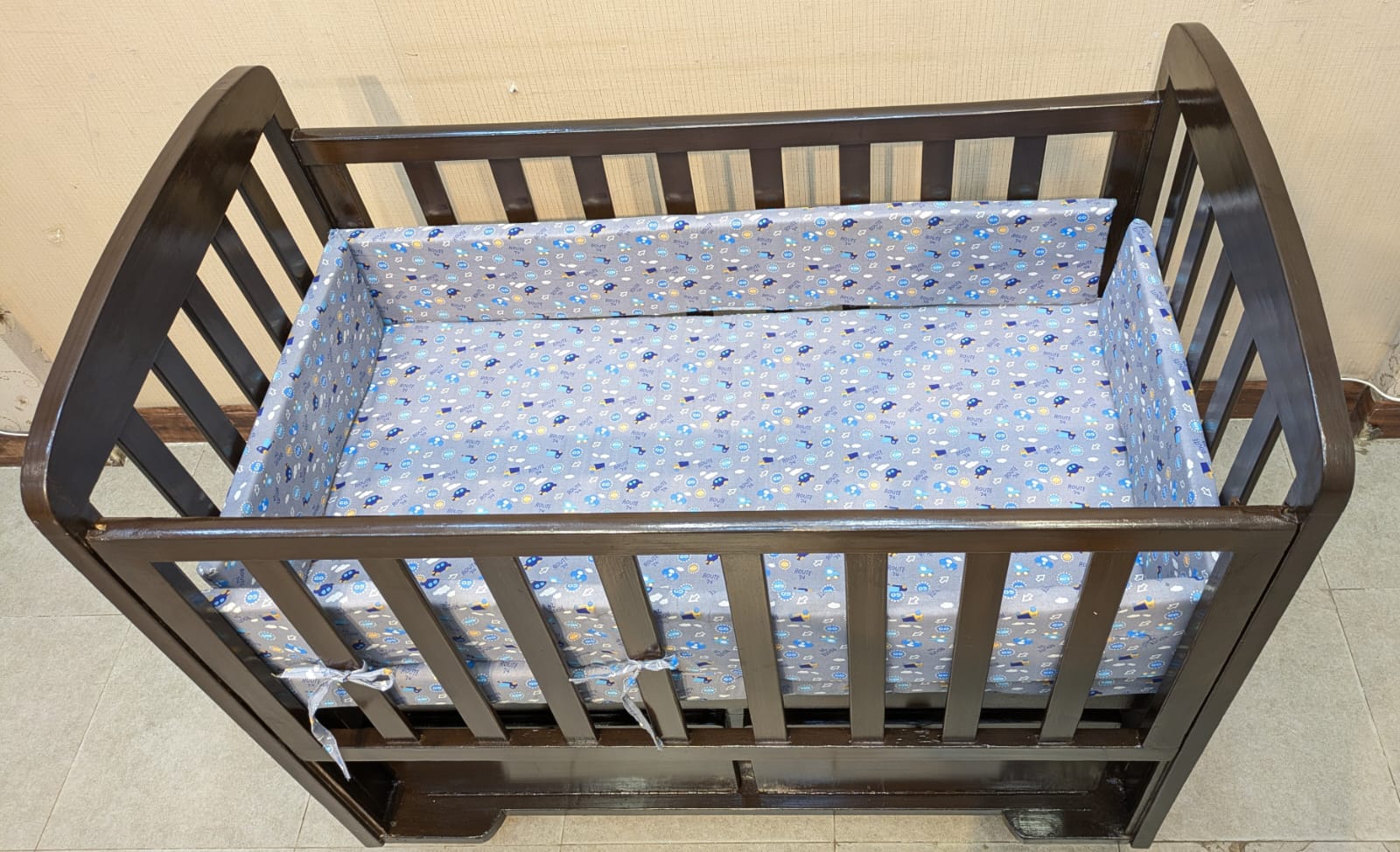 Baby Cot with Mattress