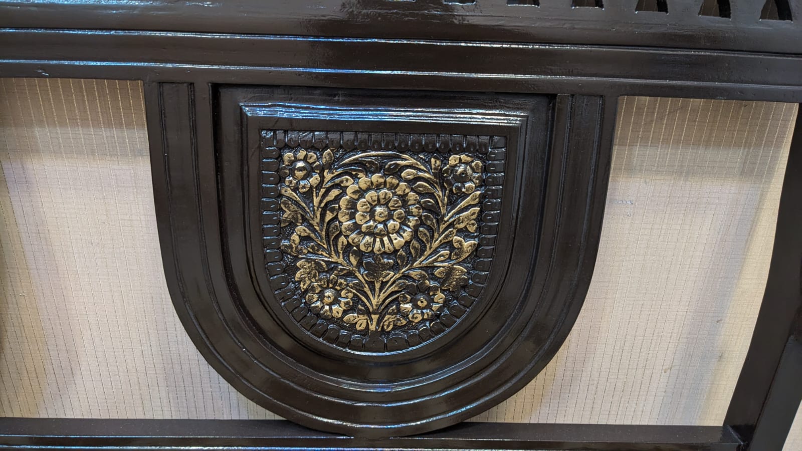 Solid Sheesham Wood 4 Seater Sofa Set