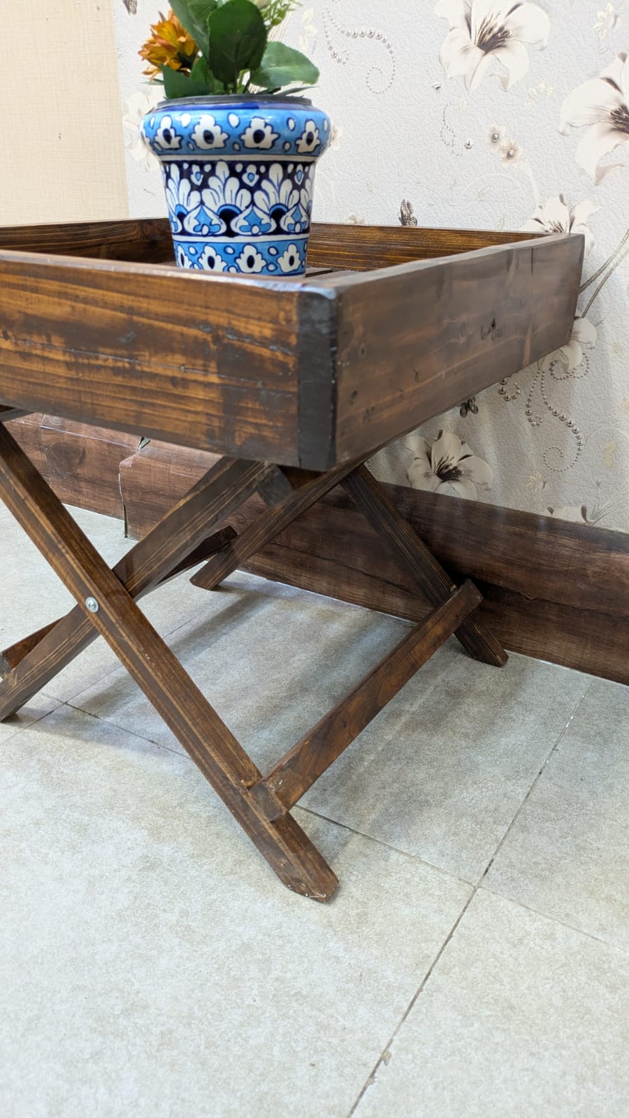 Brand New Foldable Wooden Tray Table