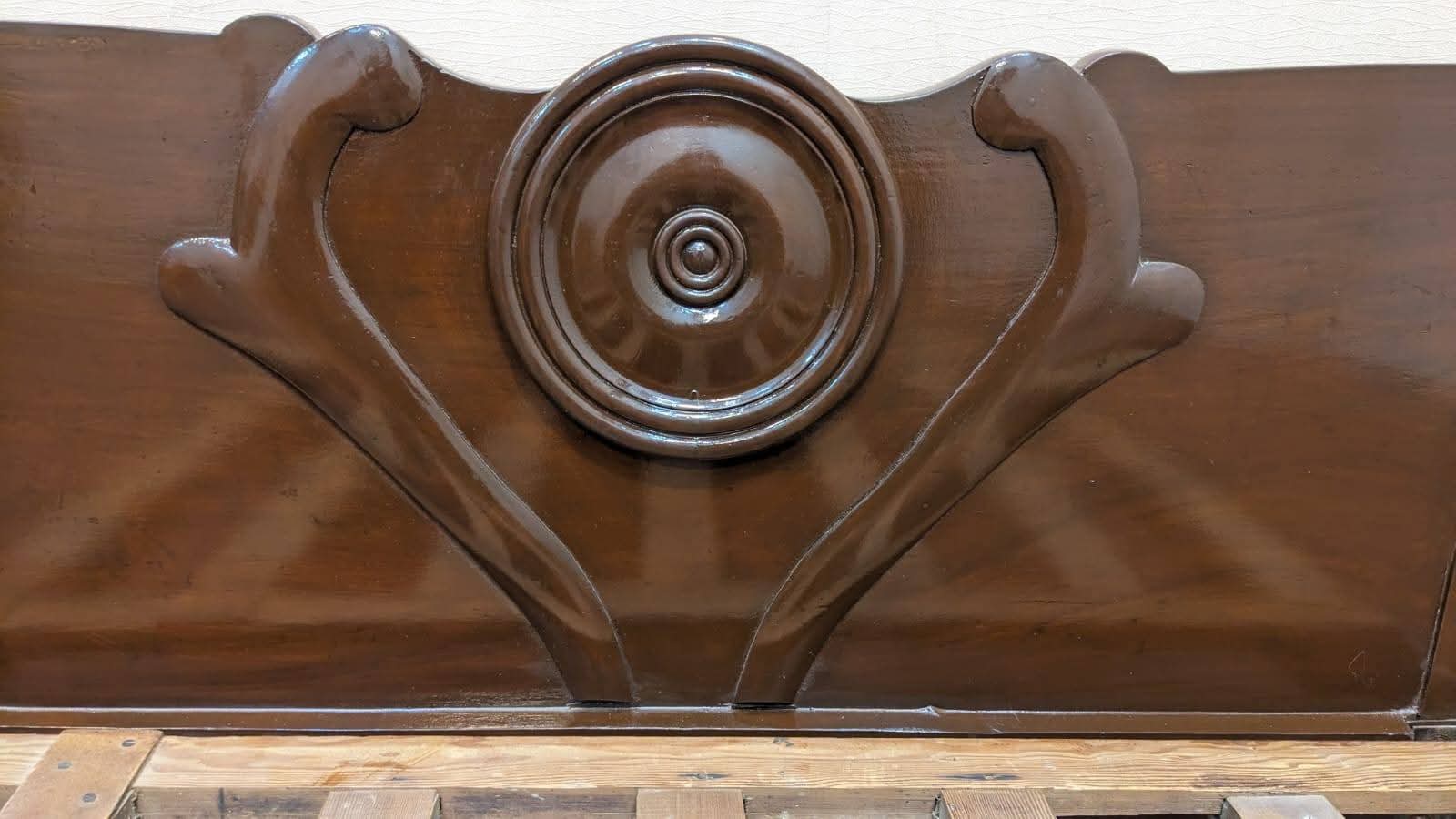 Solid Sheesham Wood Single Bed