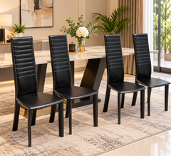 Imported 4 seater dining chairs