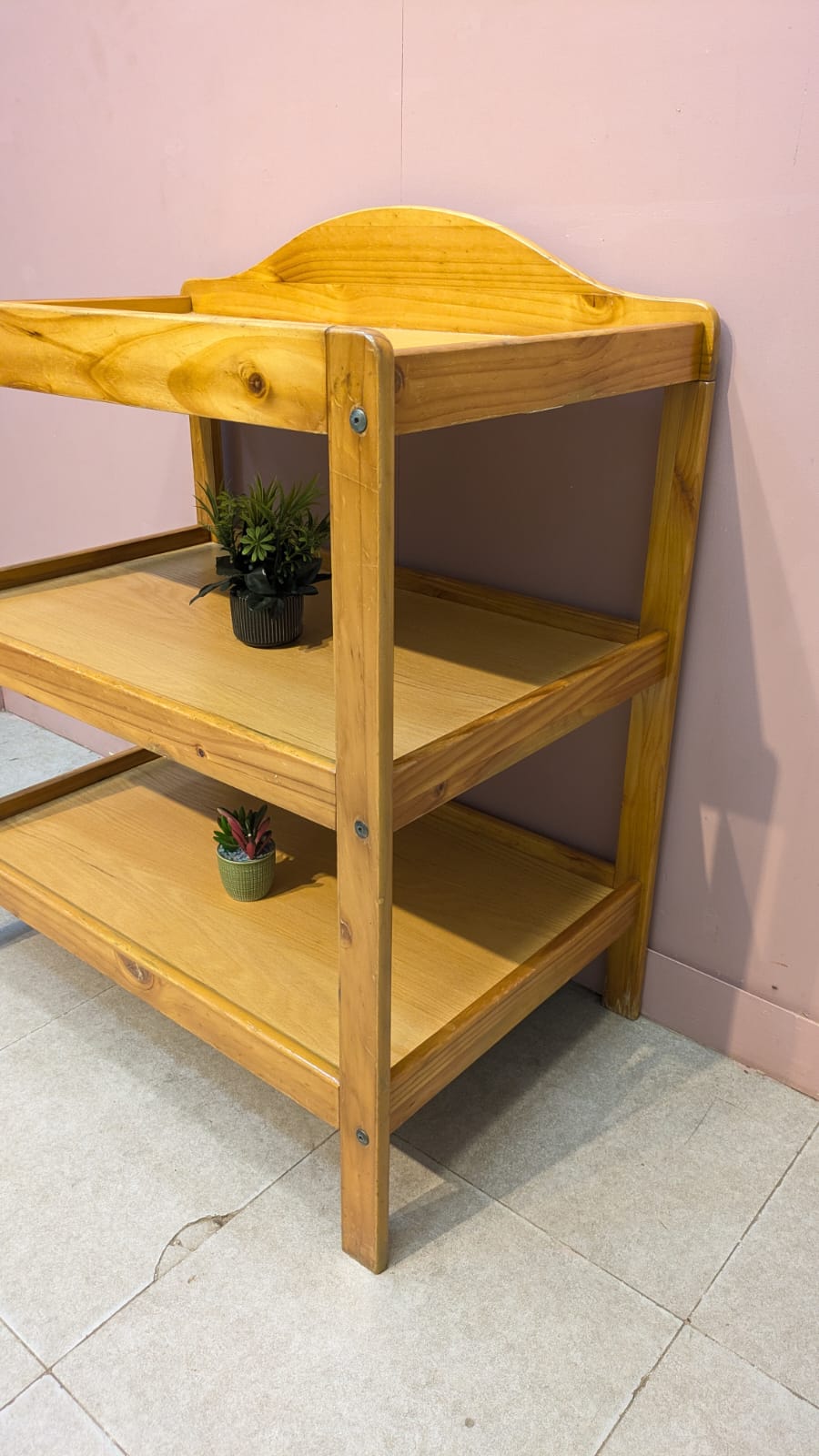 Imported Wooden Baby Changing Table
