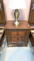 Solid Sheesham Wood pair Of Single Bed