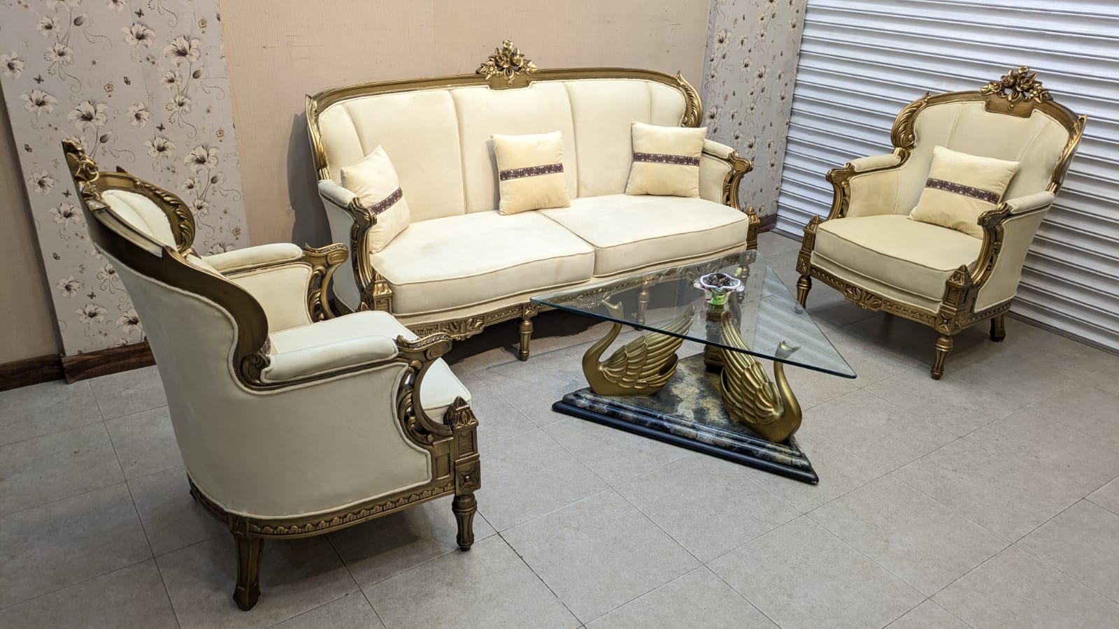 Chinioti Royal Design 5 Seater Sofa Set