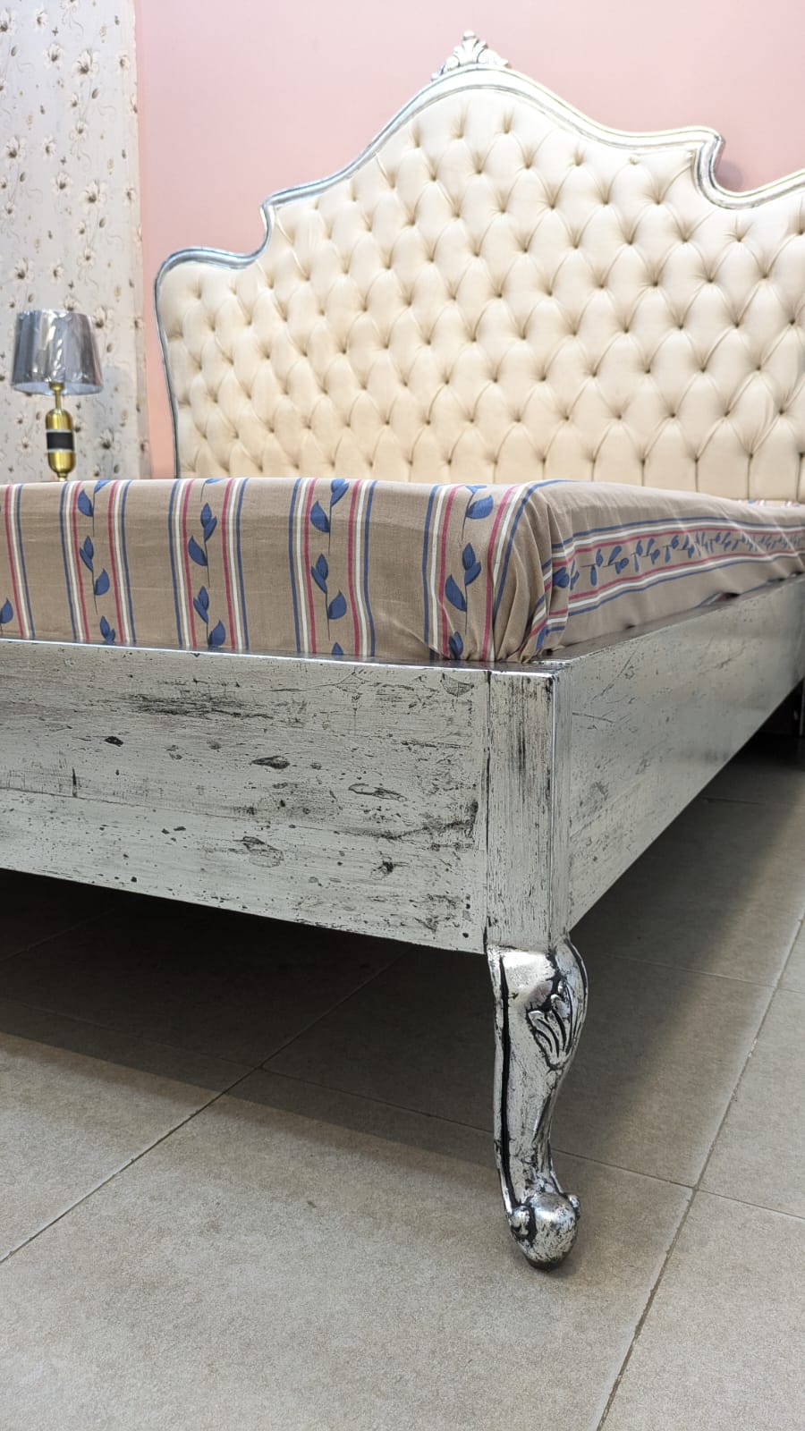 Brand New King Size Bed With 2 Side Table