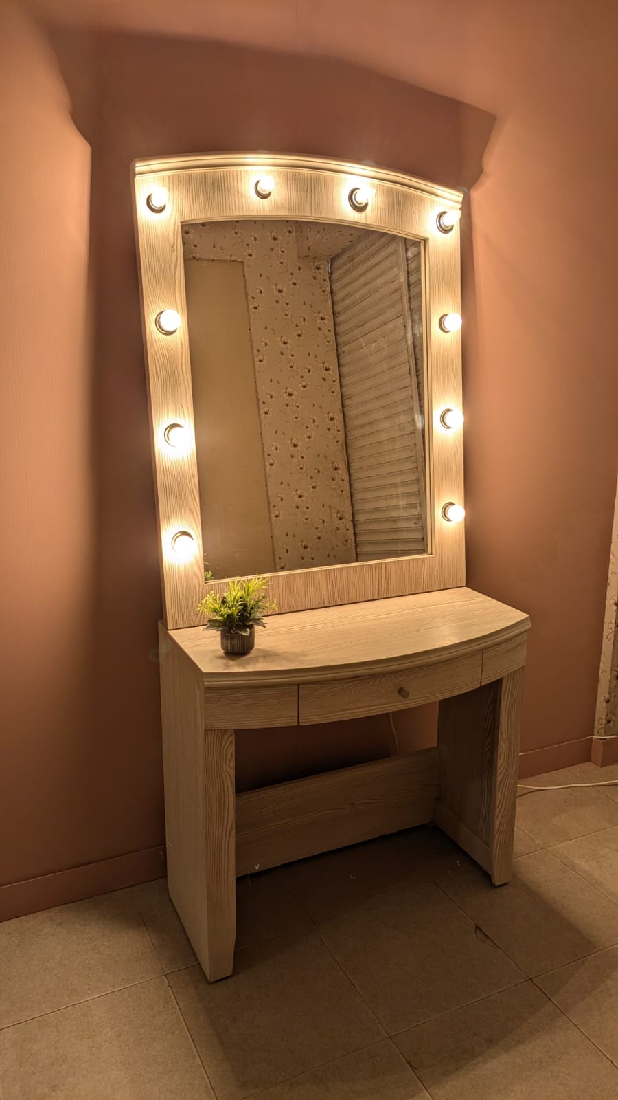 Console with Mirror / Dressing Table