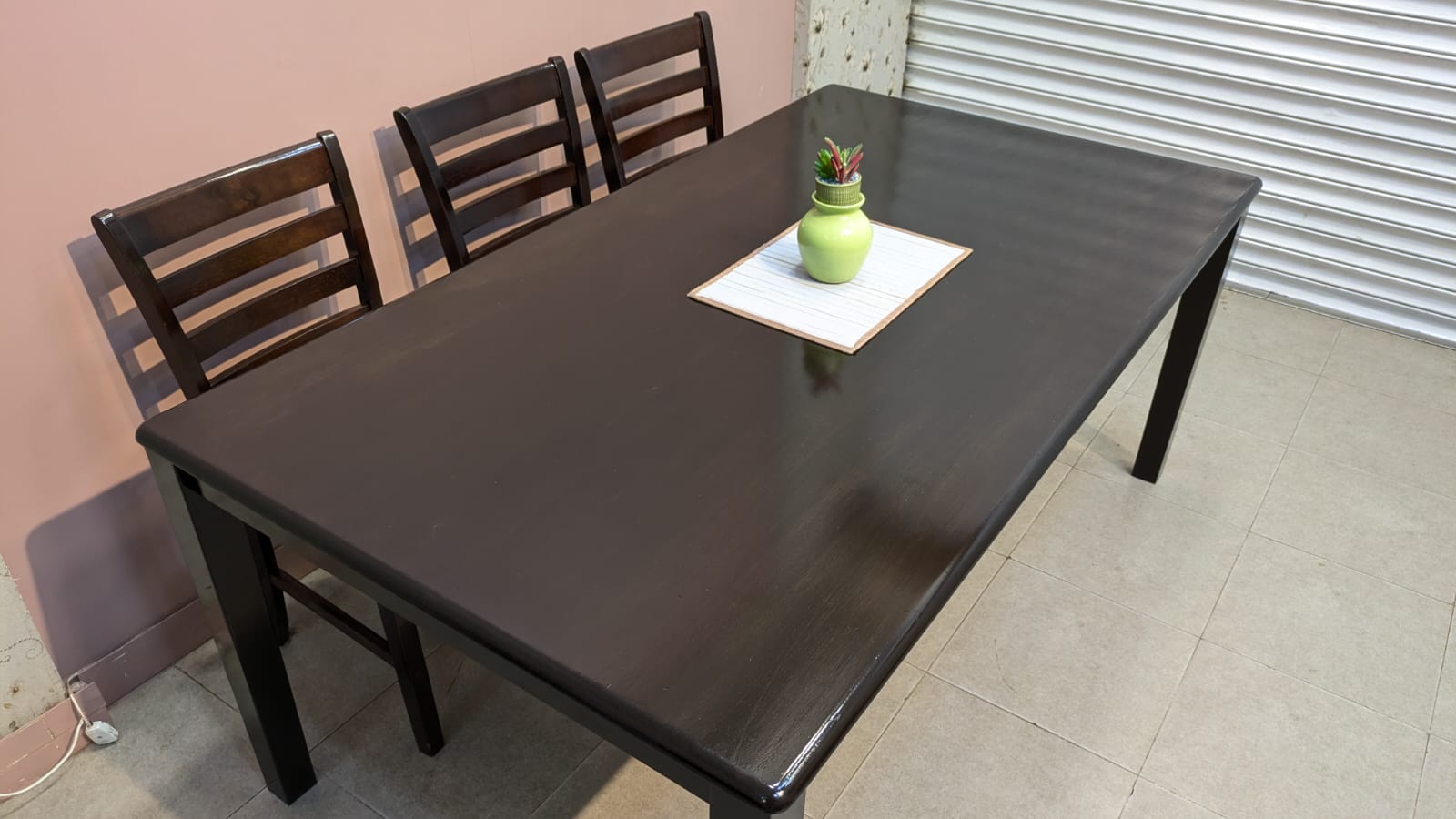 Imported Made In Malaysia 8 Seater Dining Table Set