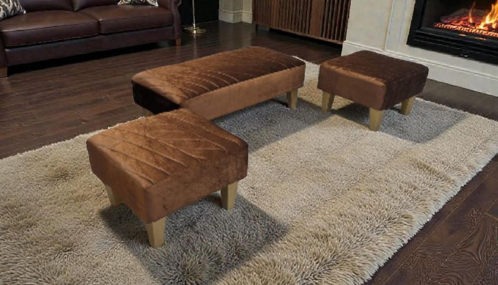 4 Seater Ottoman Set