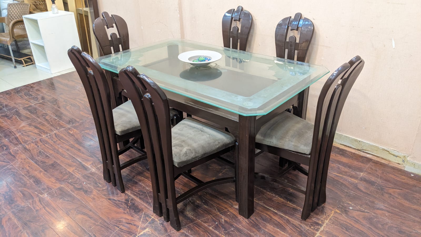Sheesham Wood 6 Seater Dining Table