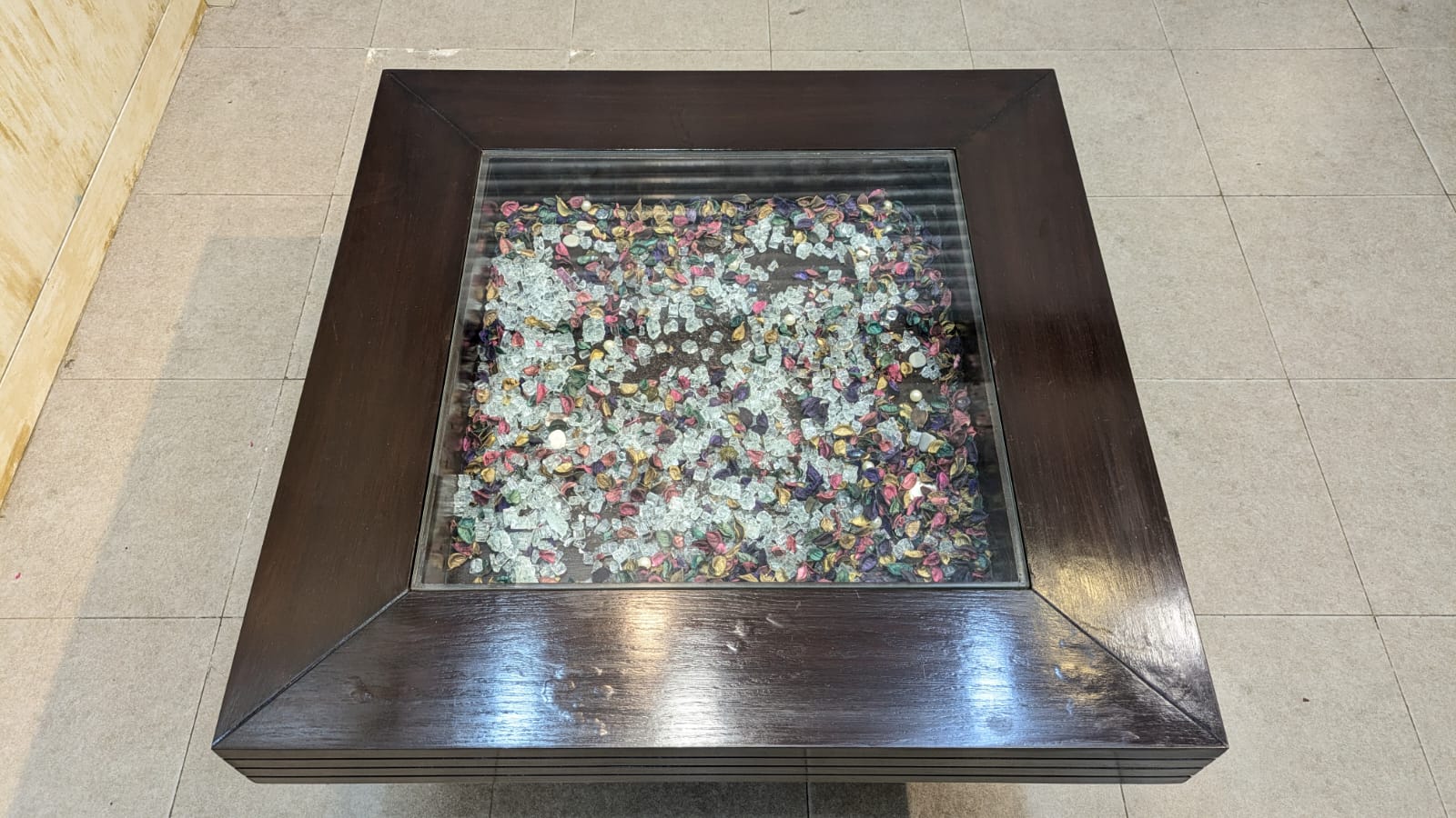 Center Table with 2 Side Tables Set