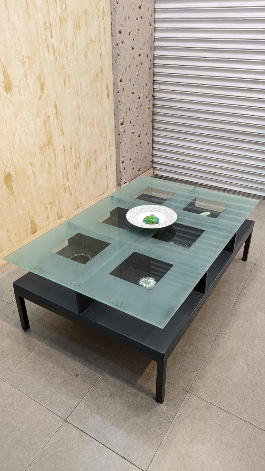 Center Table with 2 Side Tables