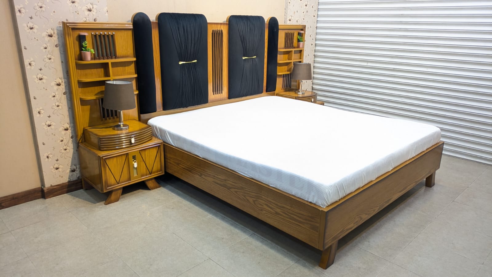 Turkish King Size Bedroom Set with Mattress