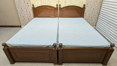 Pair Of Single Bed With Storage Drawers