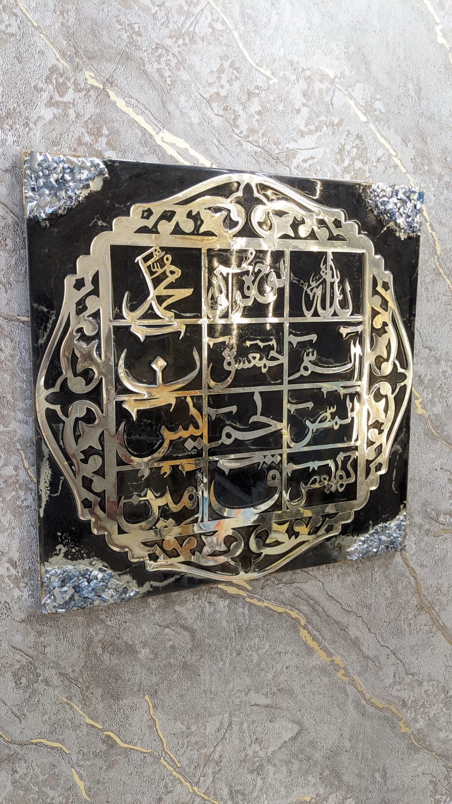 Resin Art Work Wall Mounted Frame