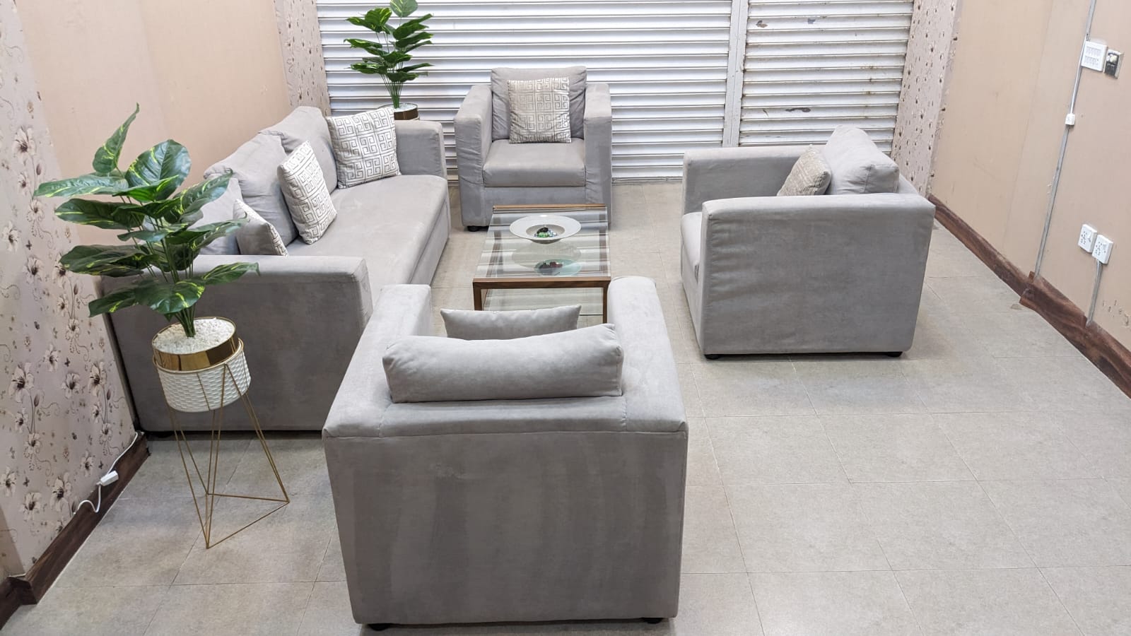 Imported Purchased From Finland 6 Seater Sofa Set