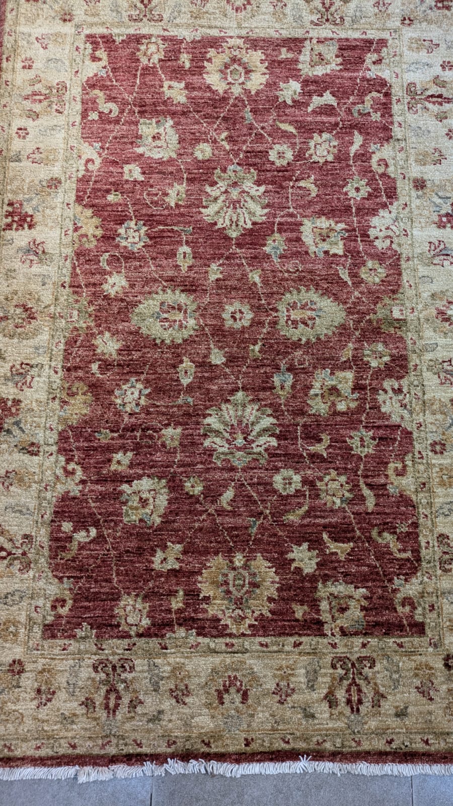Vintage Afghanistan Chobee Hand Knotted Carpet