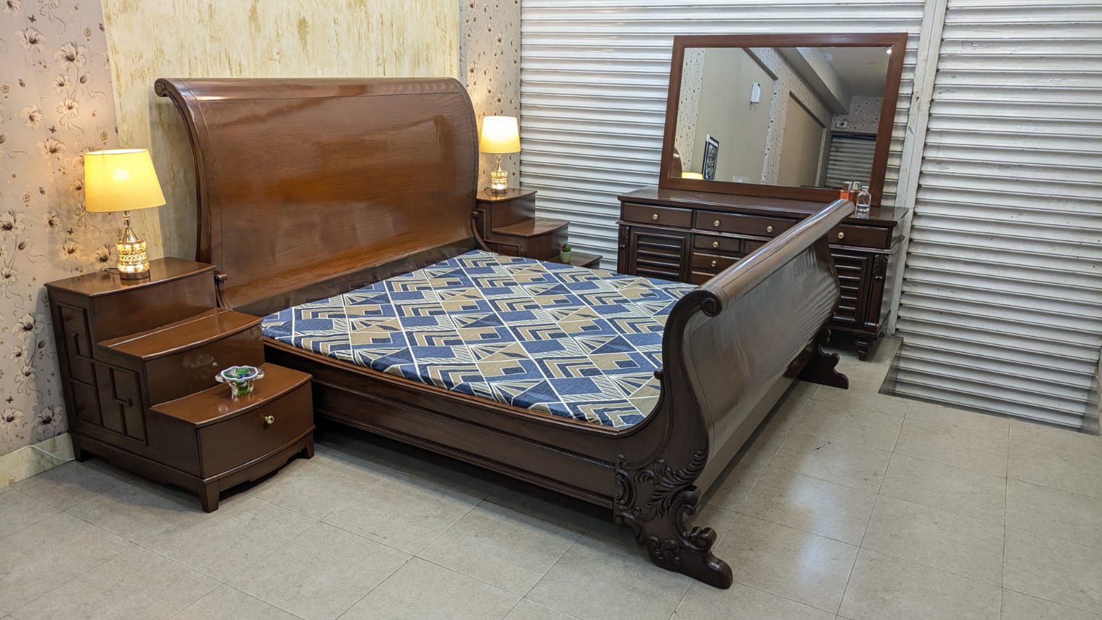 Imported King Size Bed Set