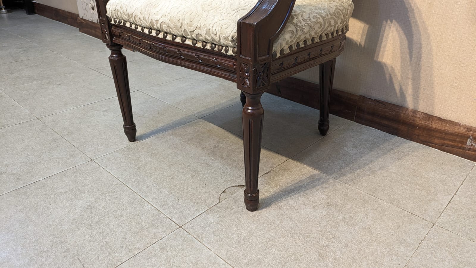 Solid Sheesham Wood Pair Of Bedroom Chairs