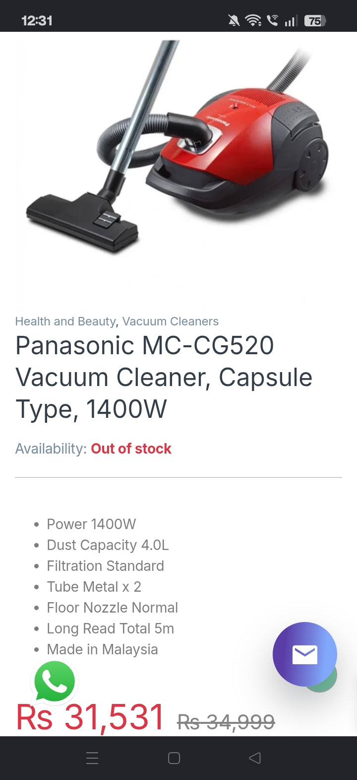 Vacuum Cleaner