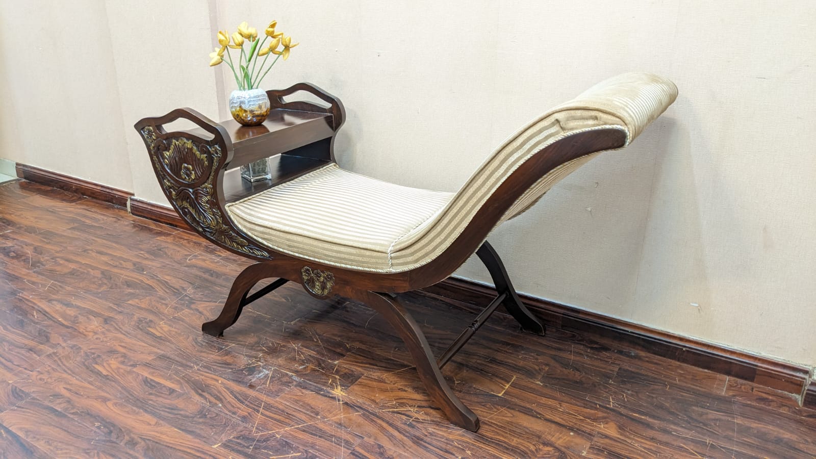 🔥 Antique 🔥 Solid Sheesham Wood Curule Chair