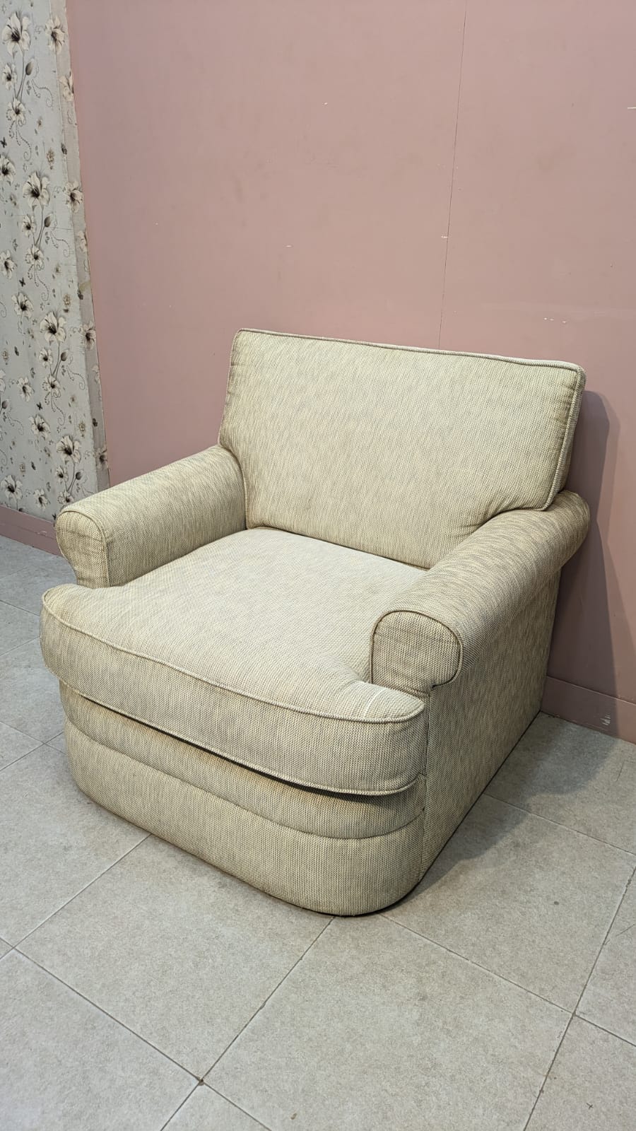 Super Comfortable Pair Of Single Sofa