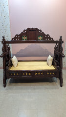 ANTIQUE SHEESHAM WOOD JHULA – A TIMELESS MASTERPIECE