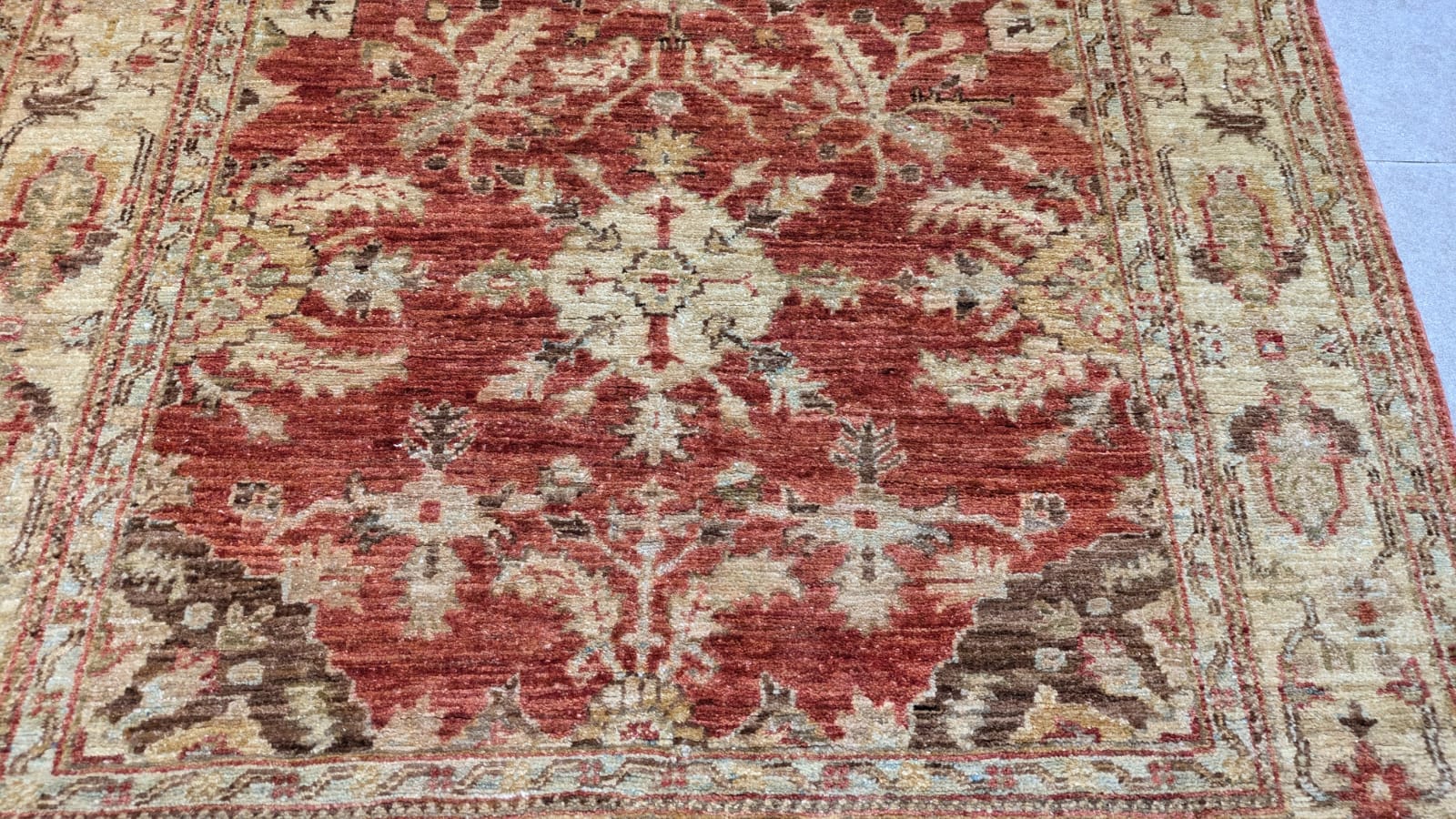 Vintage Afghanistan Chobee Hand Knotted Carpet