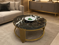 Center Table with Marble Top
