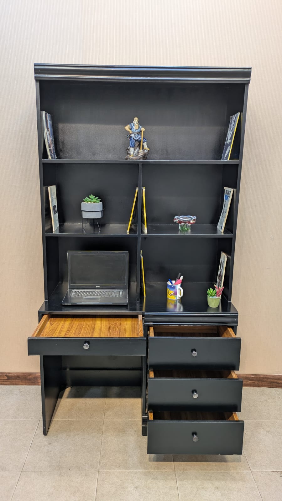 Hutch Study Table with Storage