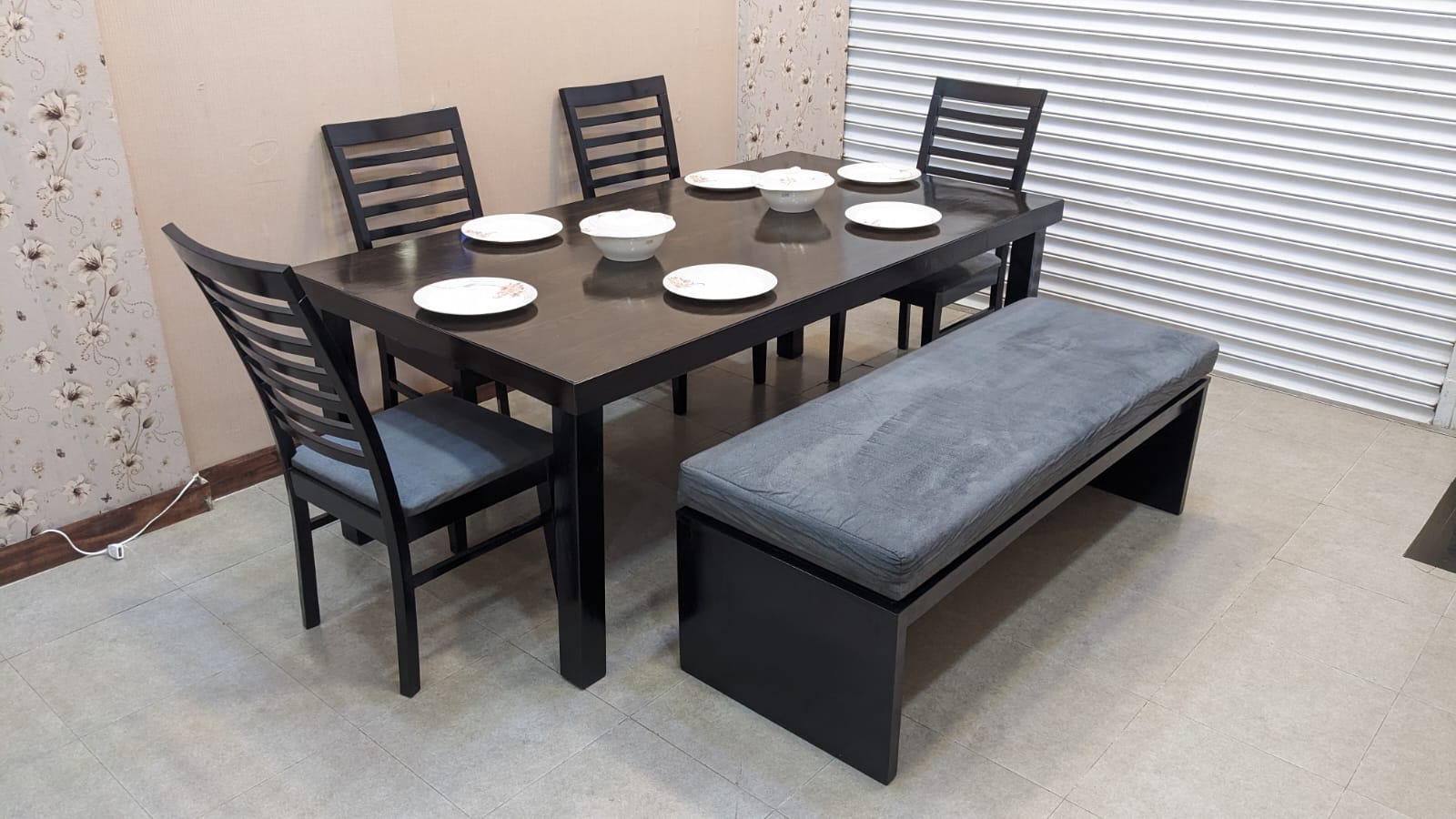 Habitt Trapezoid 6 Person Dining Table