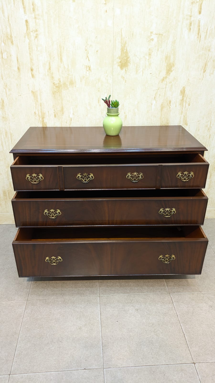 Imported Mahagony Bachelor Chest Of Drawers