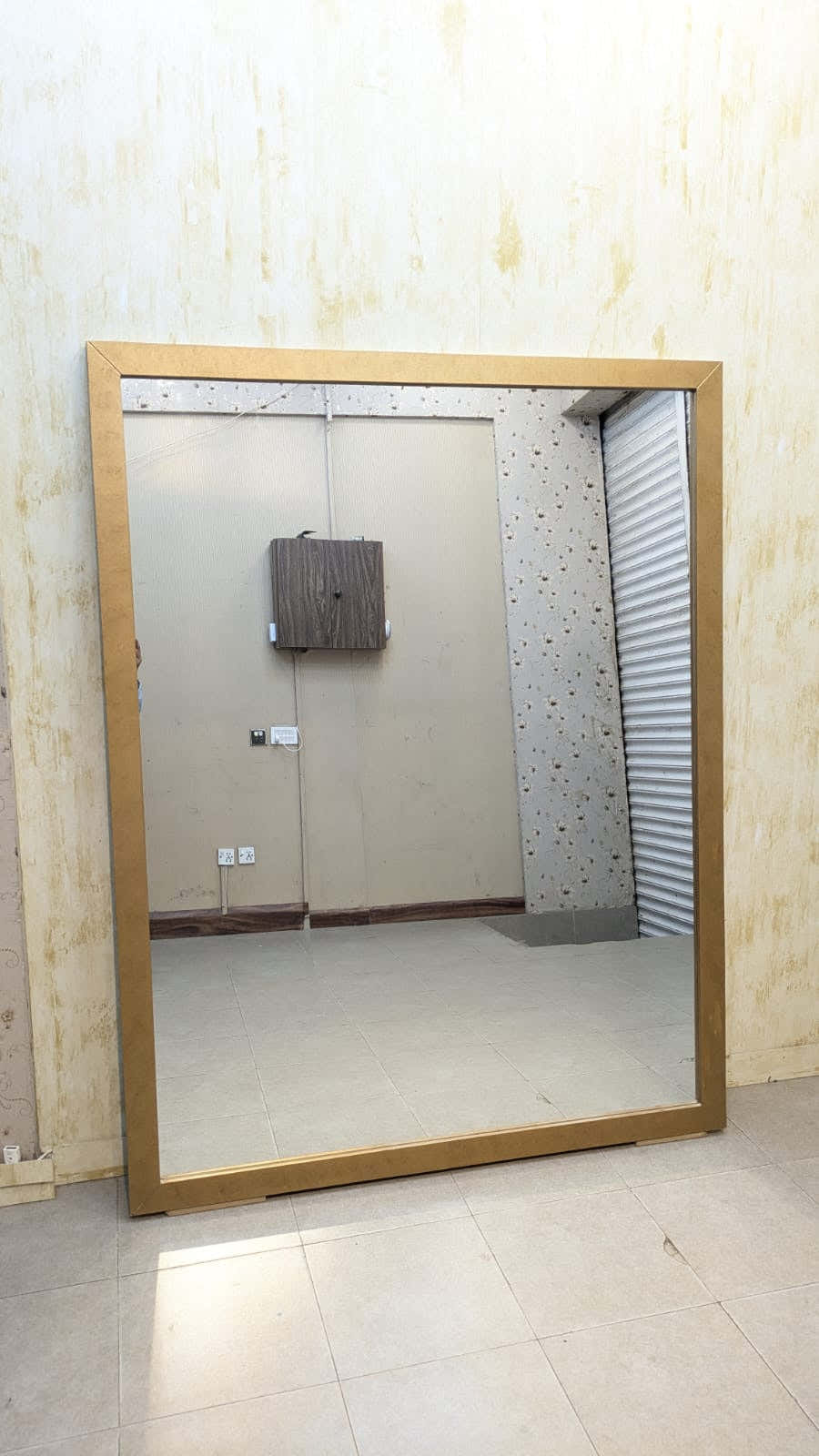 Large size Wooden Wall Mirror