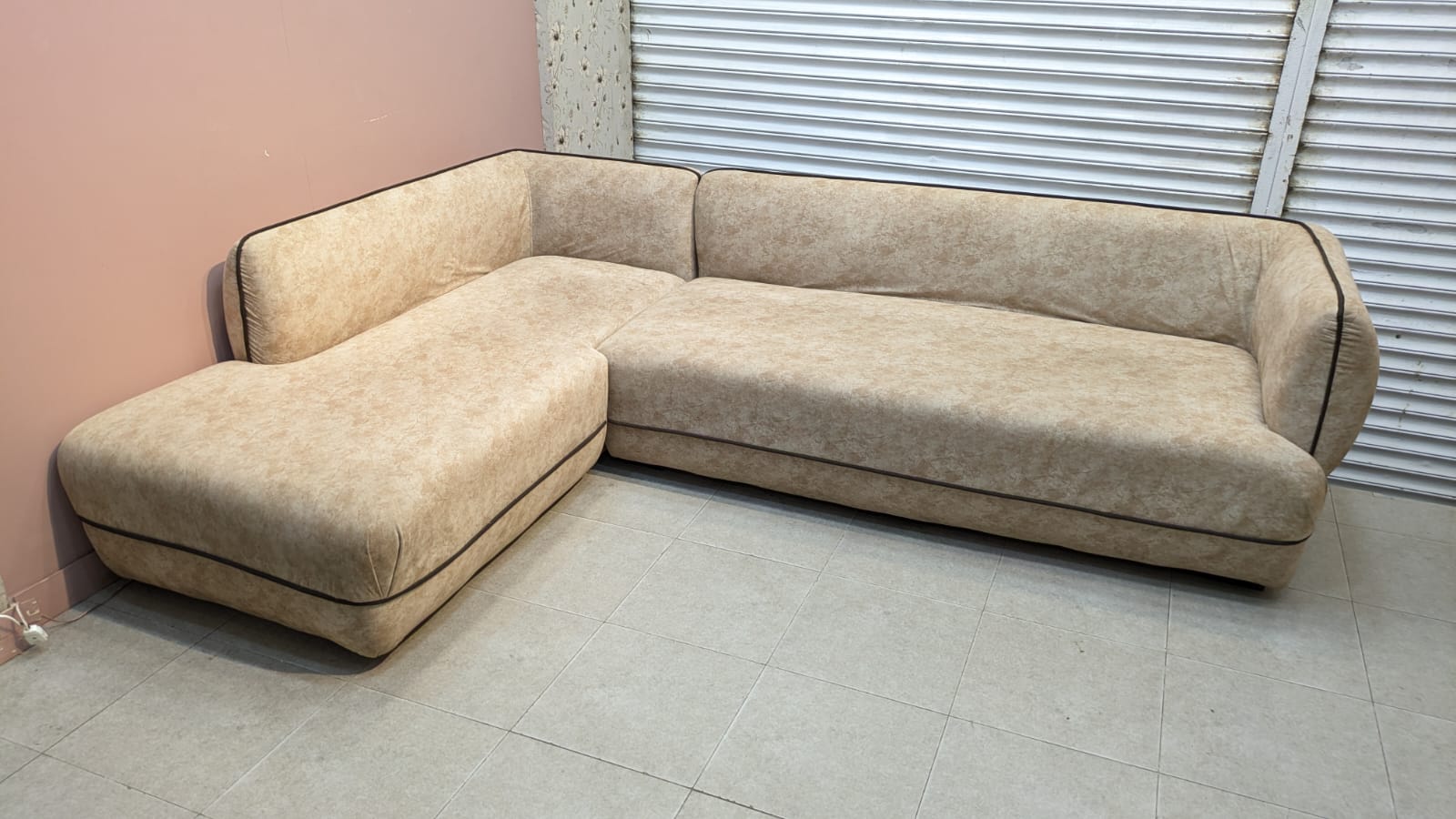 L Shape 6 Seater Sofa Set