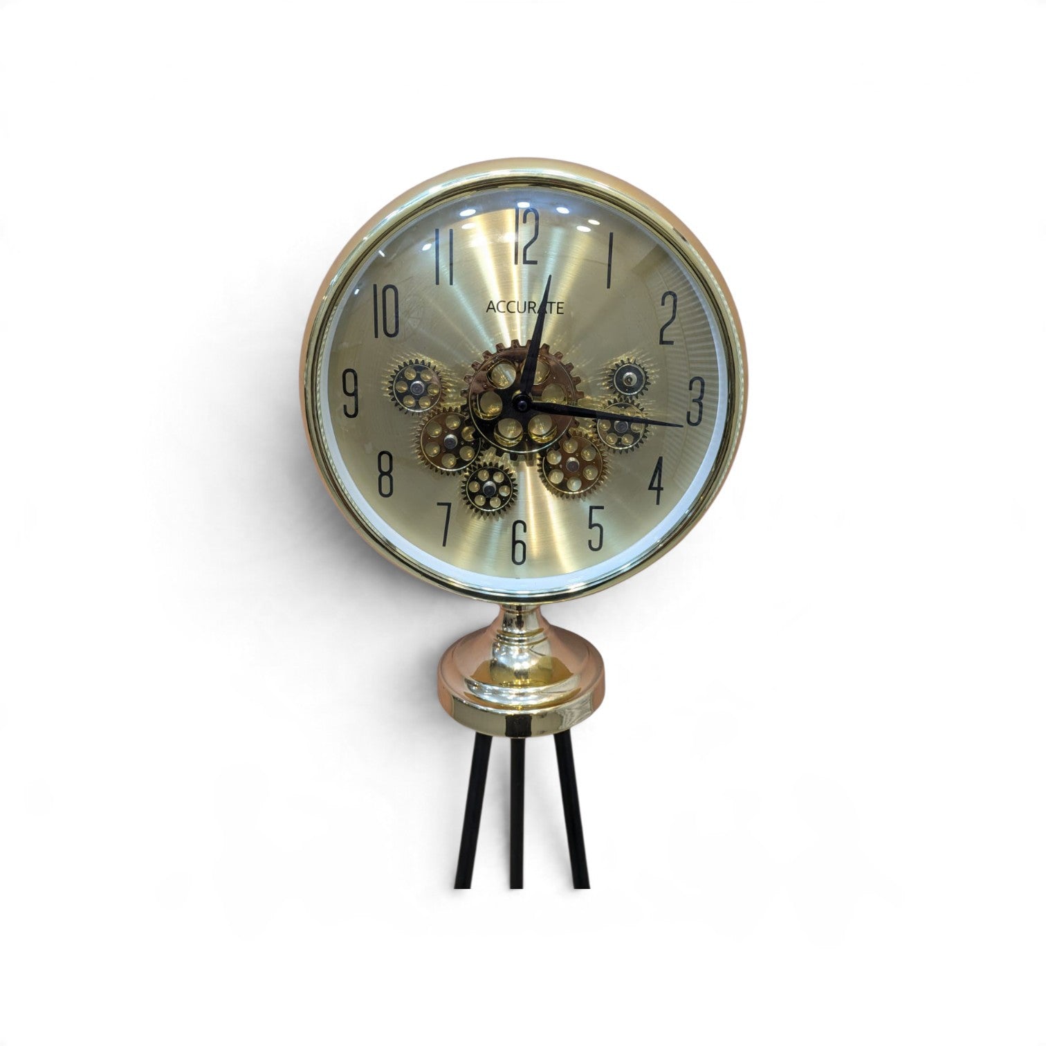 Brand New STYLE MEETS TIME – MODERN TRIPOD FLOOR CLOCK!