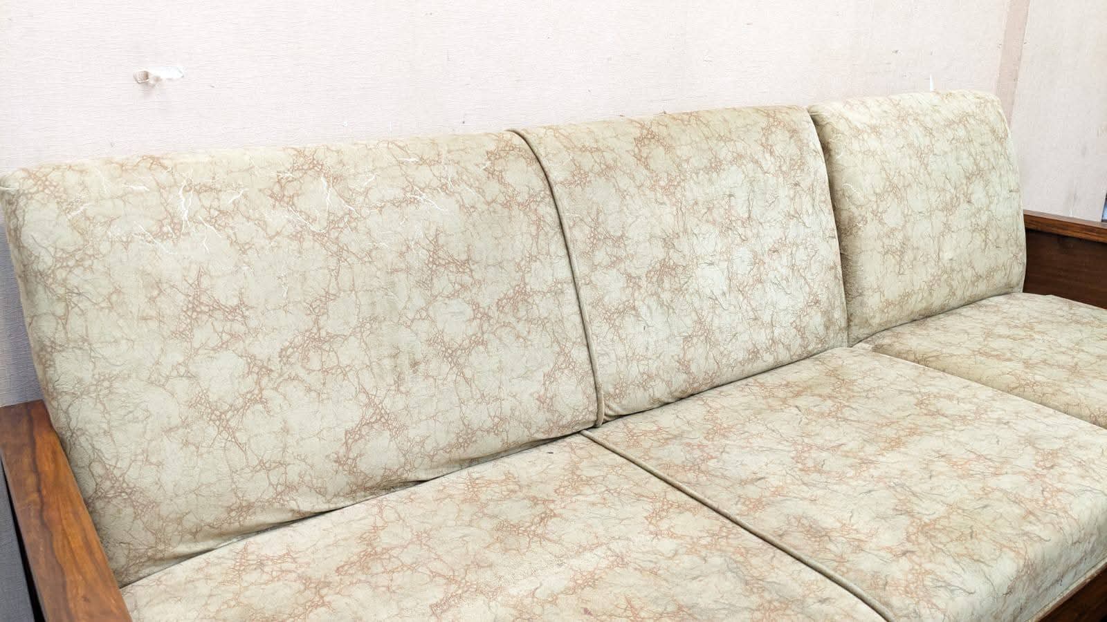 4 Seater L Shape Sofa Set