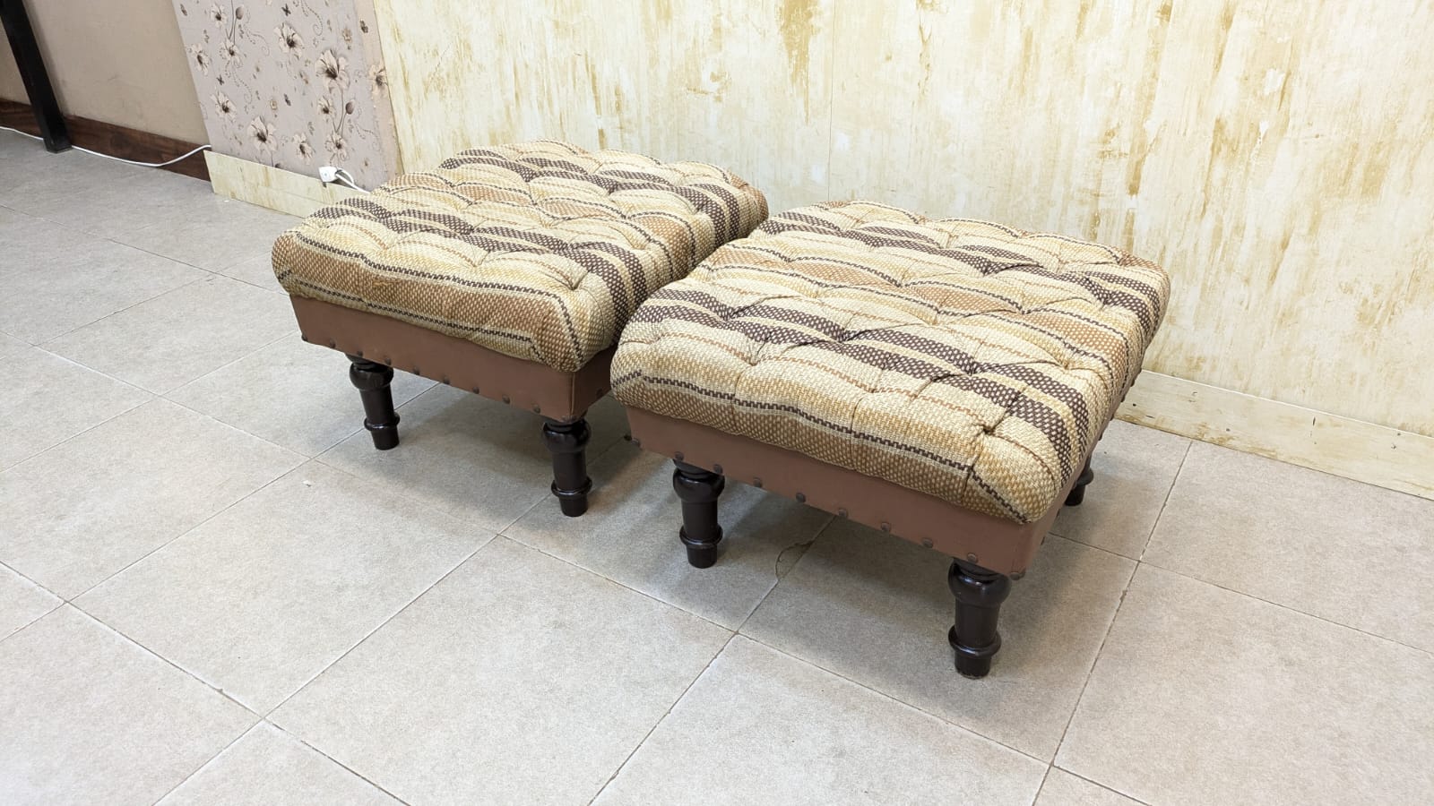 Pair Of Ottoman