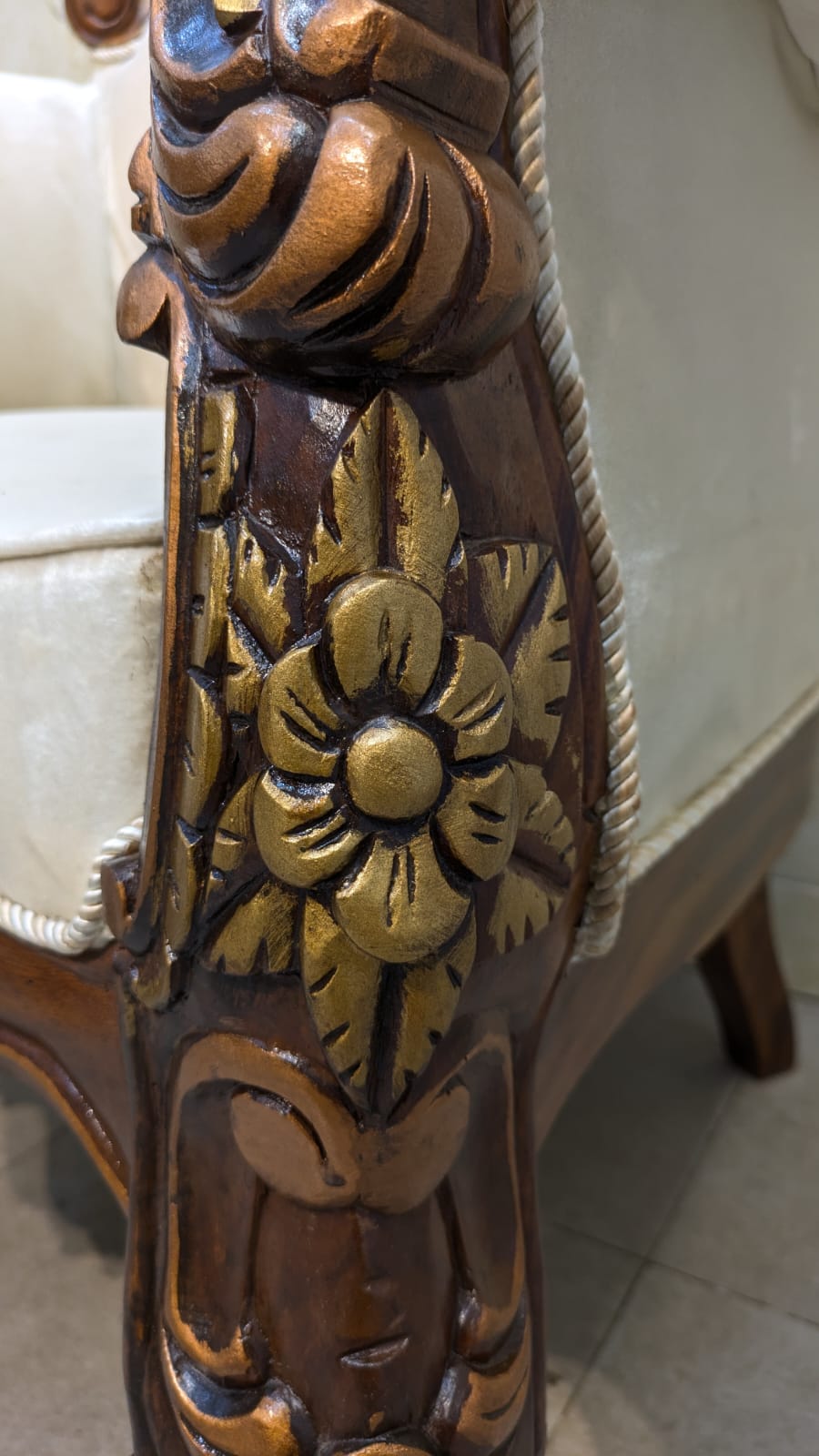High back chair