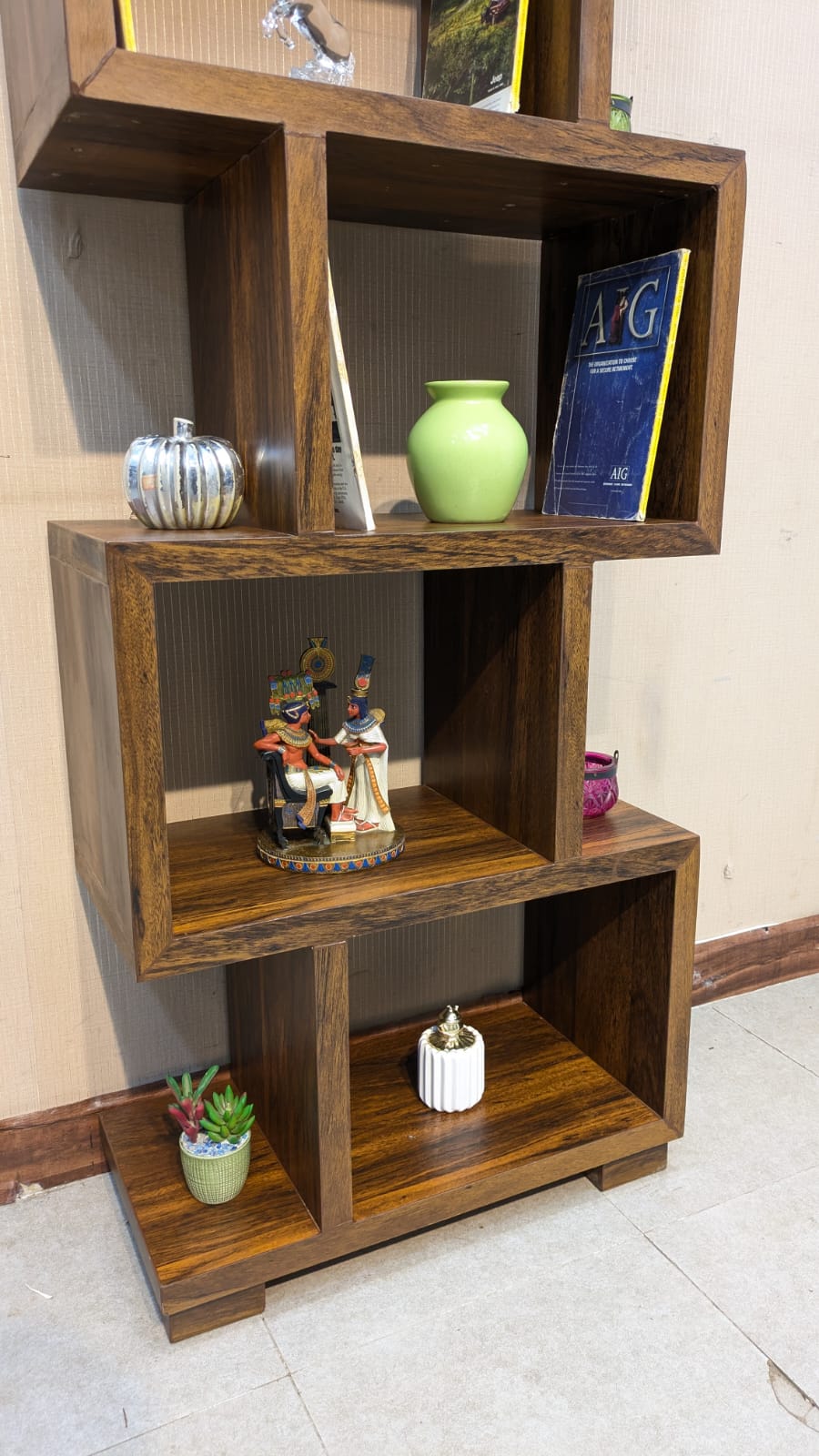 Brand New Book Shelf Cum Decorations Shelf