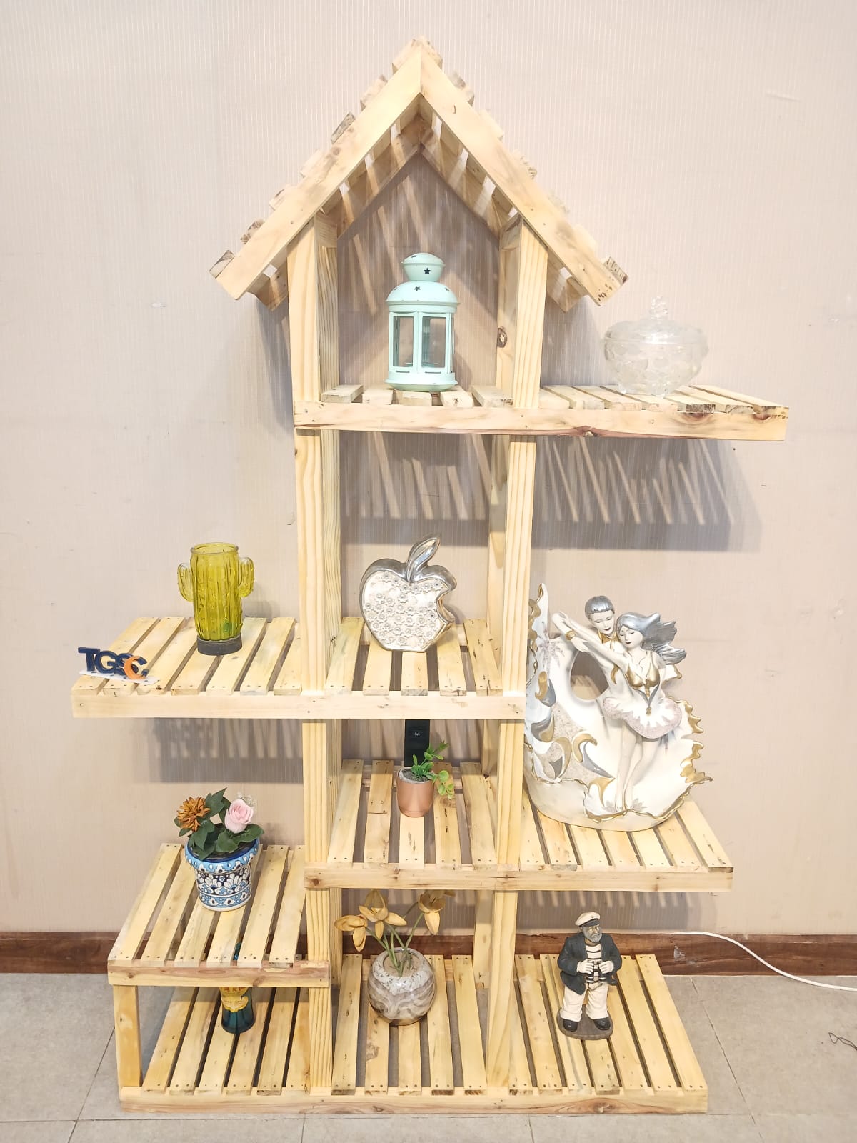 Brand New House Style Wooden Display Rack