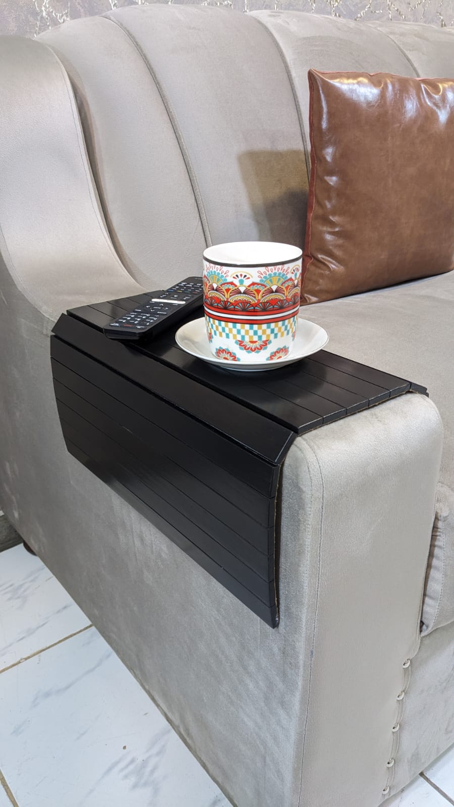 Brand New Wooden Sofa Armrest Table