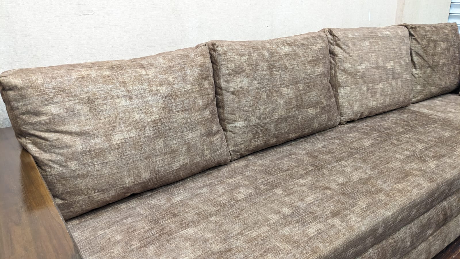 6 Seater L Shape Sofa Set
